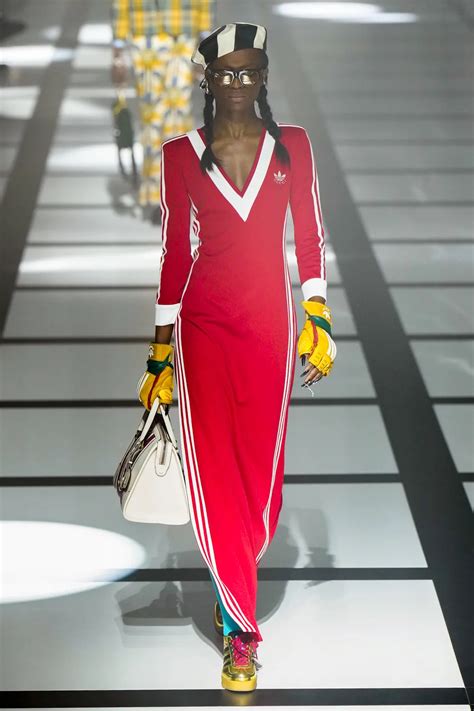 gucci adidas vogue runway|gucci runway looks.